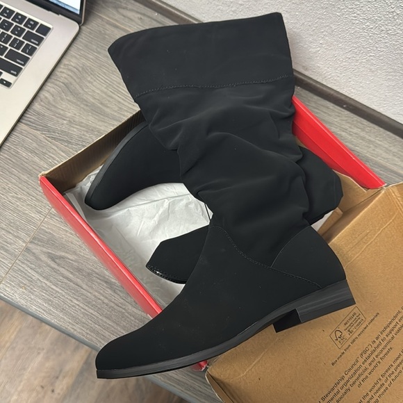 Style & Co Kelimae Scrunched Boots (WIDE CALF) - Picture 5 of 6